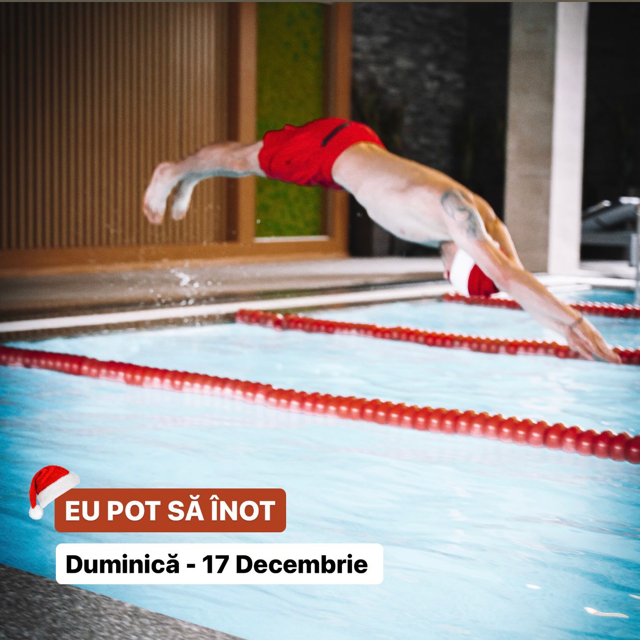 CAMPIONAT pentru copii "Eu pot să înot"!